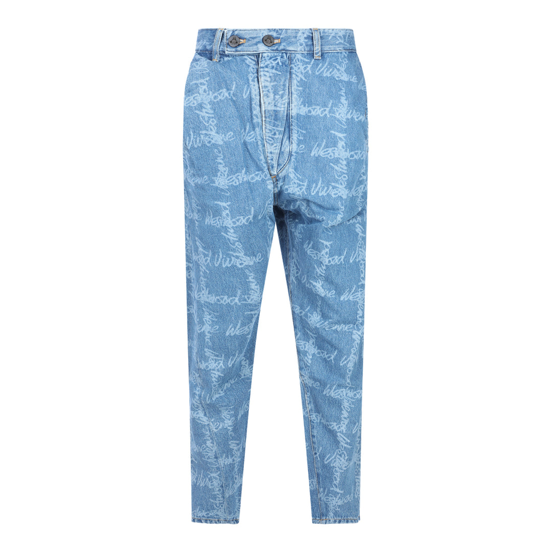 Vivienne Westwood Jeans - Blue and green | 3bd74b2feac1c9522ed73fcf553ae402b4a71b03
