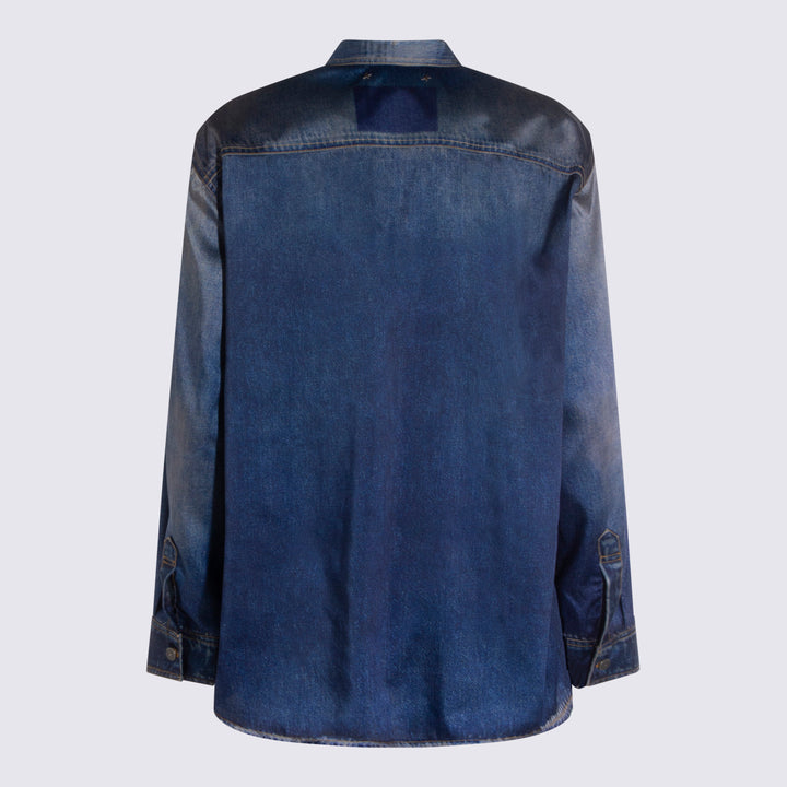 Golden Goose Shirts - Blu e verdi | cd7a1b91fa11939fe2939a41cde06b98058247ed