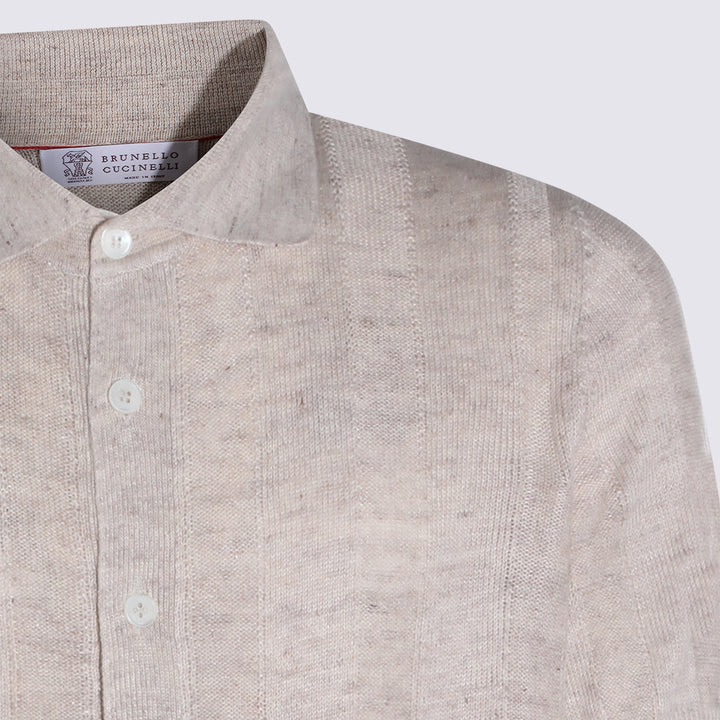 Brunello Cucinelli Shirts - Brown | 2a58f847b61a544ee5b3fd37f66c67f4341ec14f