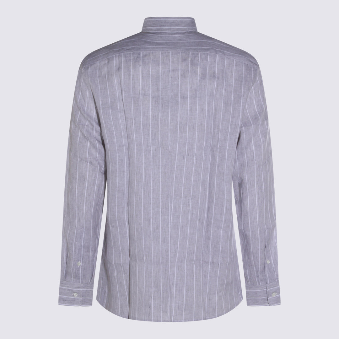 Brunello Cucinelli Shirts - PEARL | 1d9a0c457a47e2aa2bae215bb530857b000d83b9