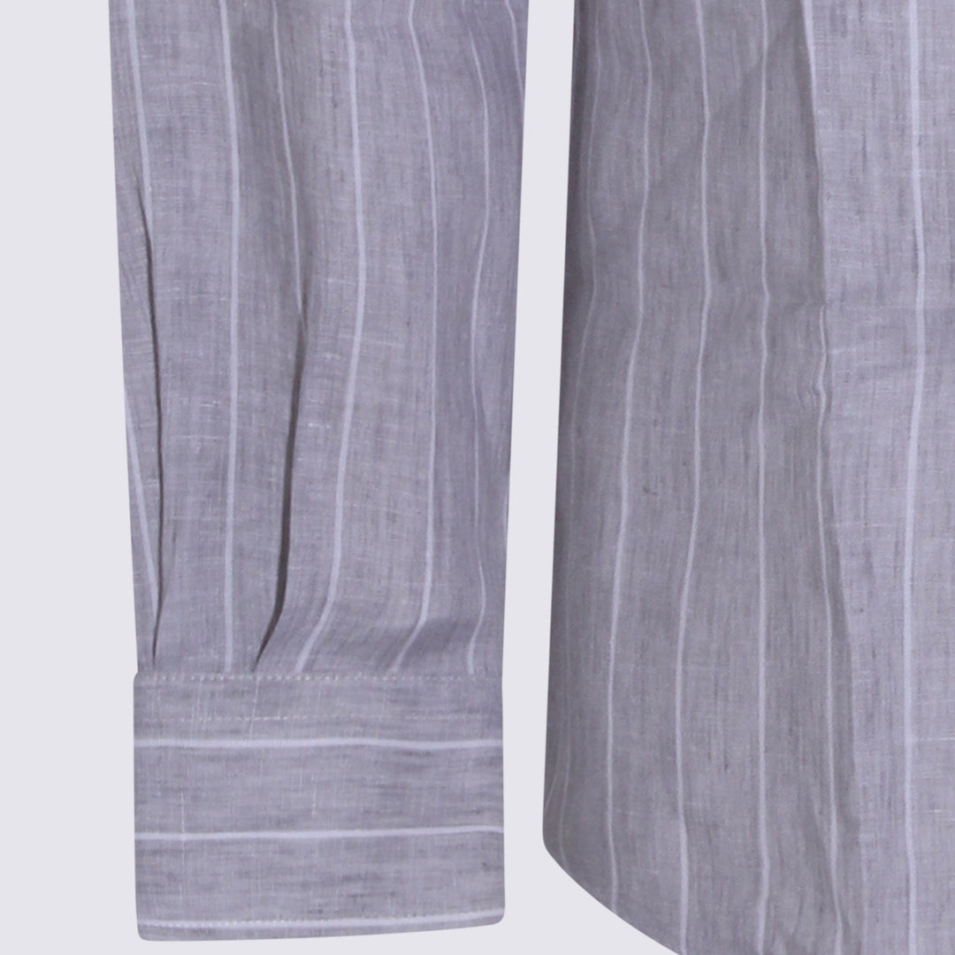 Brunello Cucinelli Shirts - PEARL | 54d5d5d40d4e0f88d7efee906b0daa57ff830db5