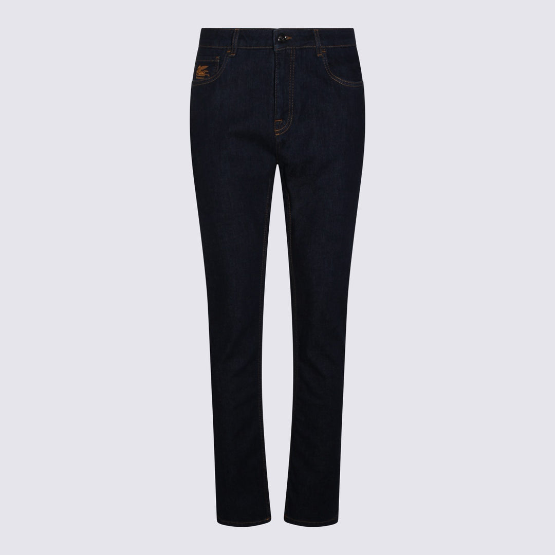 Etro Jeans - Blue and green | 0109a5fa5255afd90d688702308b8bf9ed00847e