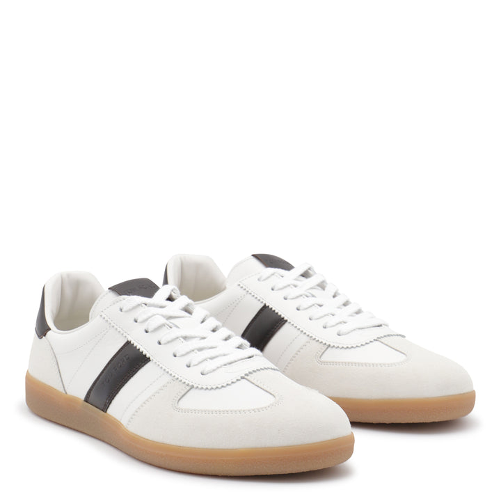 Tom Ford Sneakers - OPTICAL WHITE/WHITE + AMBER | 49d2bd674889a2205589907c8e0a12b0fc930f90
