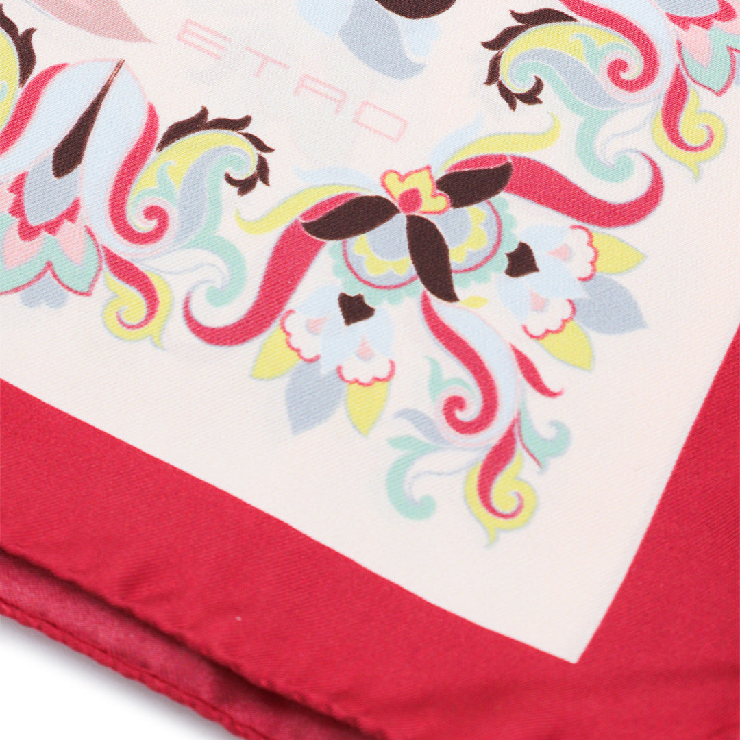 Etro Scarfs - CREAM/AUBERGINE | 351dea94303c94bde1e1edaeb2e392ed8f2da767