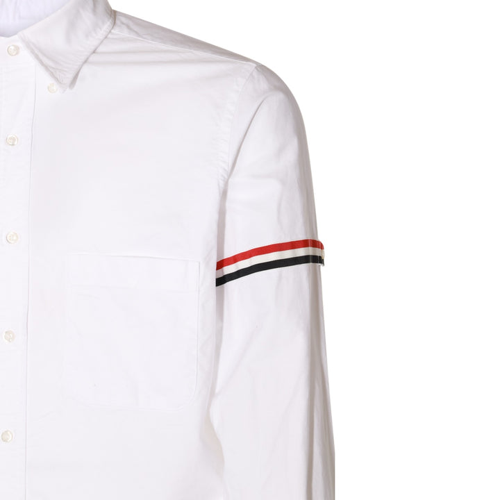 Thom Browne Shirts - WHITE | 7225de7a252d1d490a31451f53a783fa788b2caf