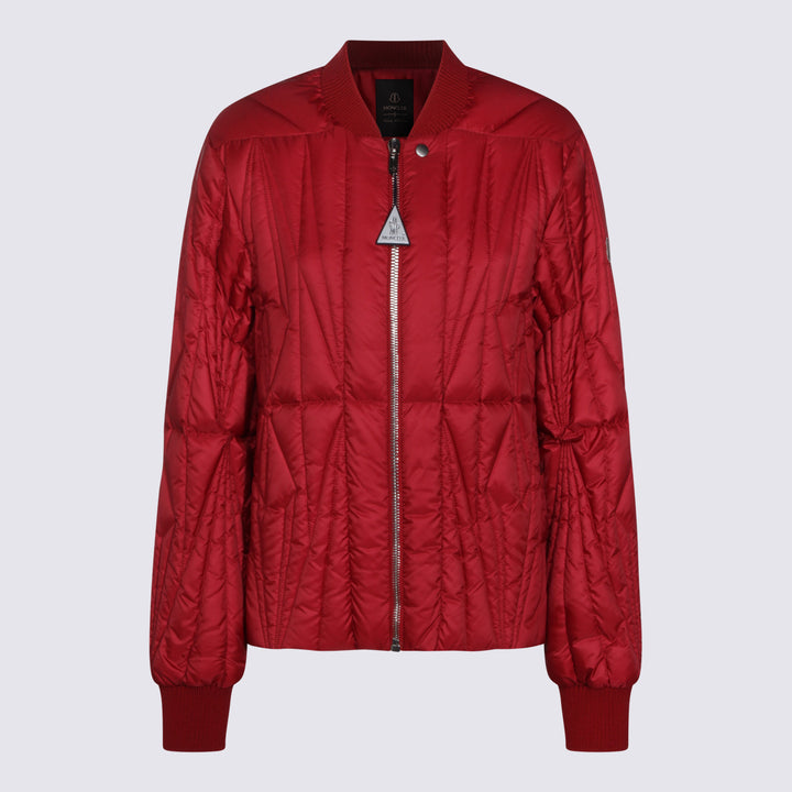 Moncler X Rick Owens Coats - CARNELIAN | 59c44cc982a0c15aa065818847838da9b7d5e3a7