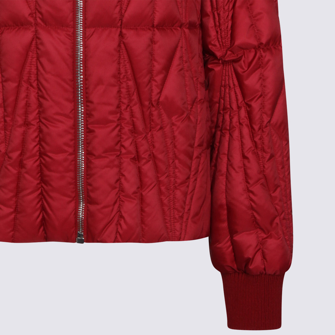 Moncler X Rick Owens Coats - CARNELIAN | 4be0a208648d94f47c03b79d17b3482f2ca7977f
