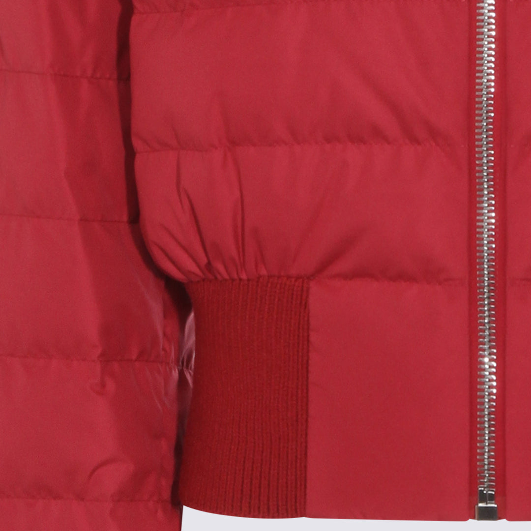 Moncler X Rick Owens Coats - CARNELIAN | ad66b47b17c559dff175ddfc83556bd18f38b512