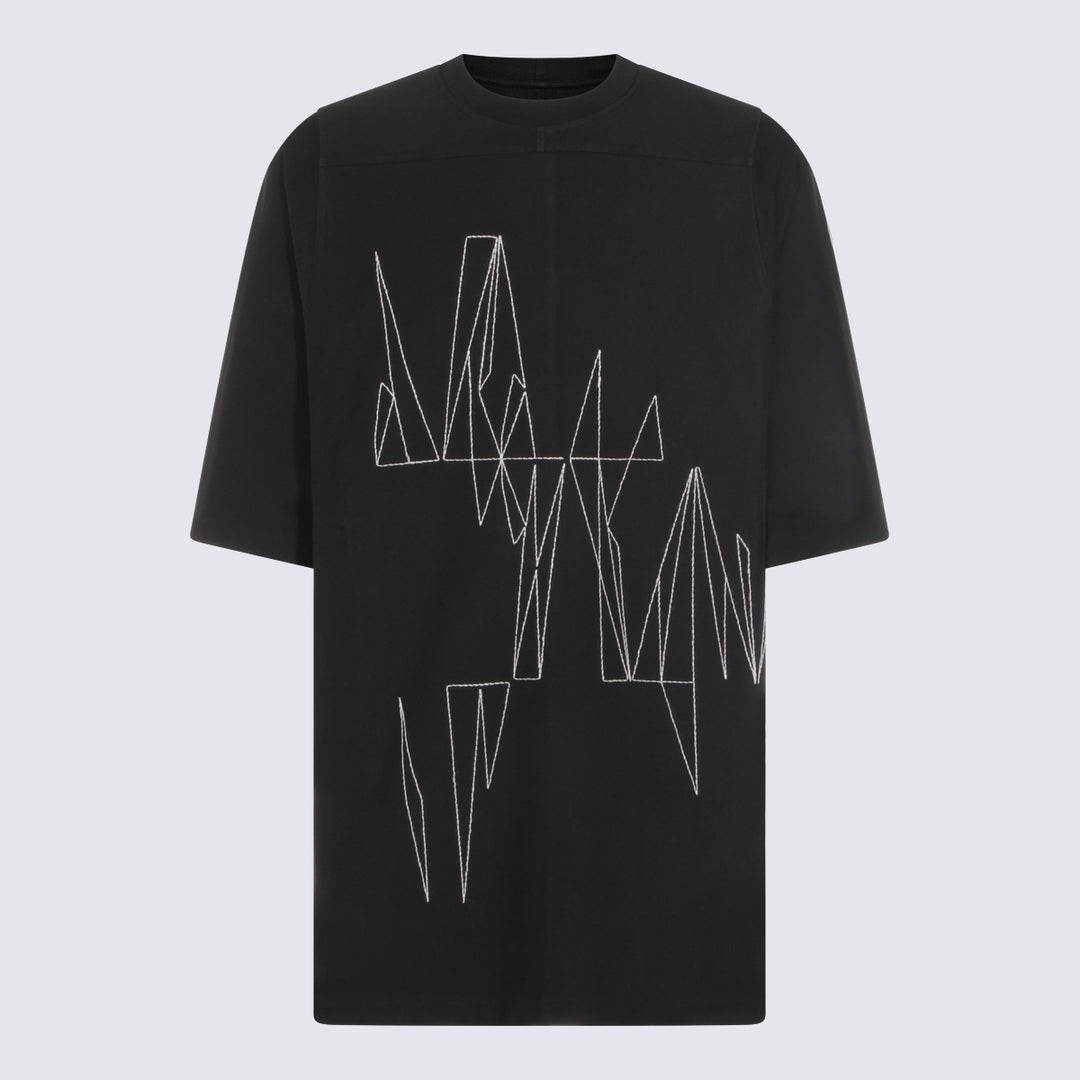 Moncler X Rick Owens T-shirts and Polos - Black | 630a594ff5c6aa70fe3c4f55d0b514e46ce803d4