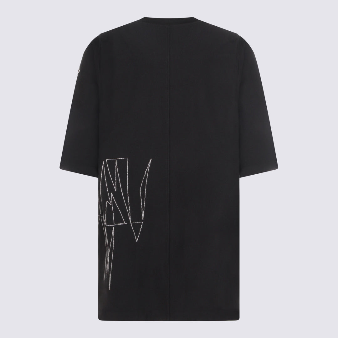 Moncler X Rick Owens T-shirts and Polos - Black | 382e8ce86ab04b8247a1db14295368701f599f55