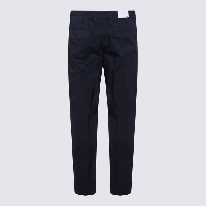 Eleventy Trousers - Blue and green | e1b9ee0fe50067451dd6337276f7862215c272db