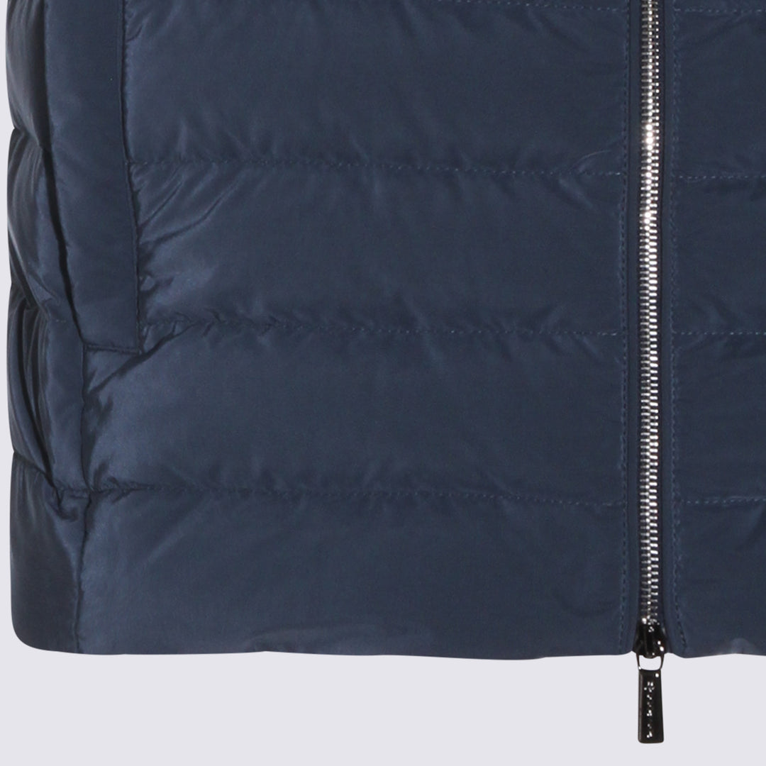 Moorer Coats - Blue and green | 40cb678ed27f70e78baaa606c2bc8335e485409a