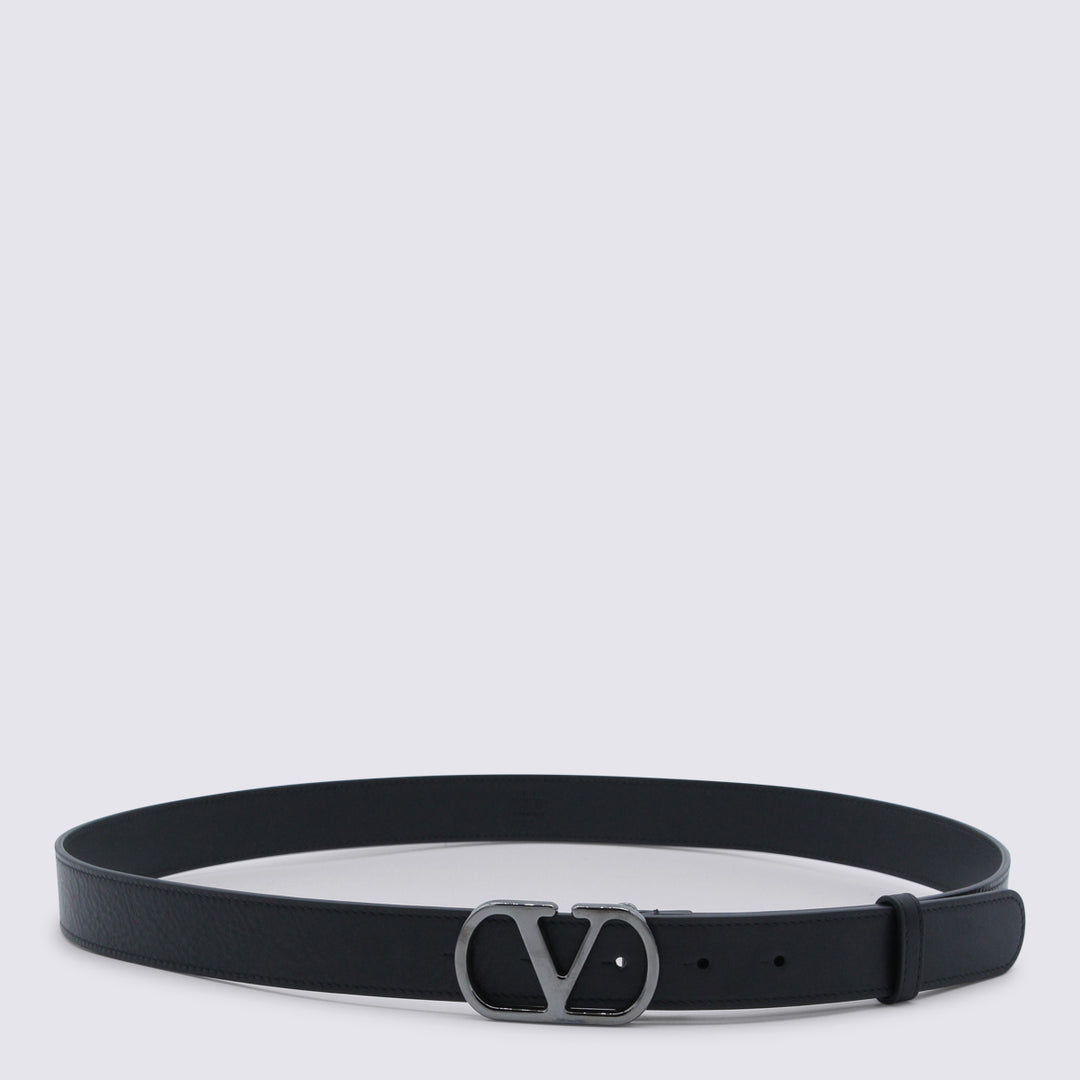 Valentino Garavani Belts - BLACK-RUTHENIUM | 78f9ebc21a2b0bc8e7f27980aec3b36bdb27d540