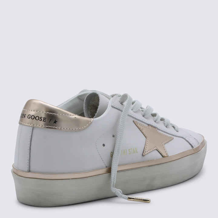 Golden Goose Sneakers - WHITE/TAUPE | 3a52176b308f697266f0225be15ae21d60fd9761