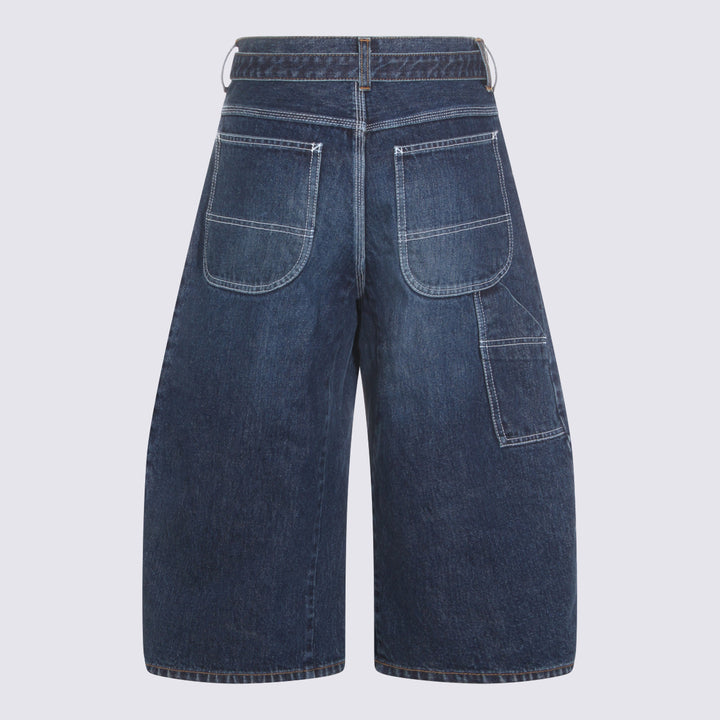 Sacai Shorts - Blue and green | 0900d268be716e354b9b4f7e5a19c4b94f047c3e