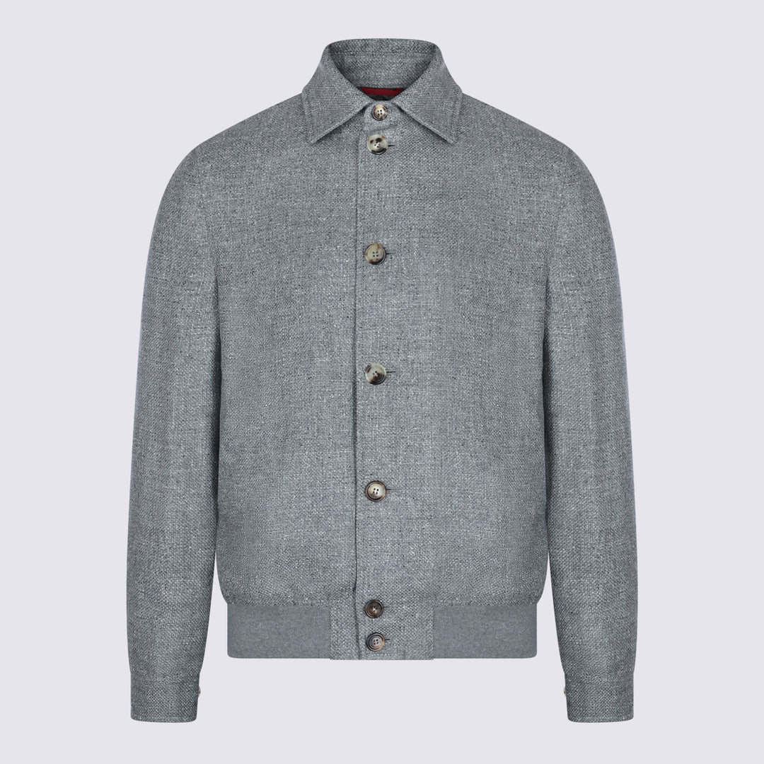 Brunello Cucinelli Jackets - Blacks and greys | 2af6466c73dd2368ac74c9e2d08b84112c02ad87