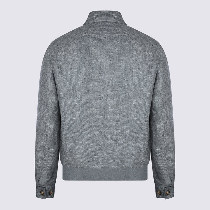 Brunello Cucinelli Jackets - Blacks and greys | 35cfd084e1c6cf32db7fe2311cbe9c6ee8c39009