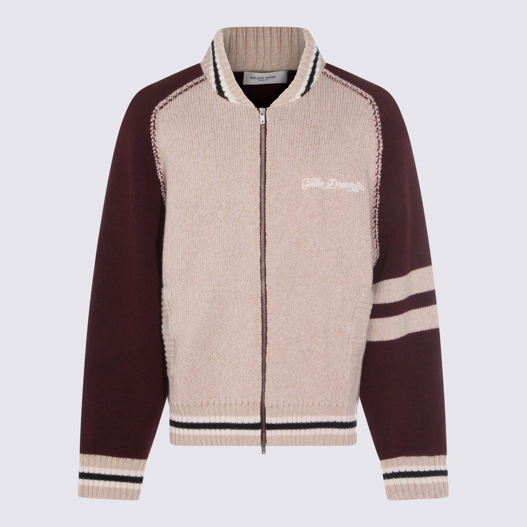 Golden Goose Jackets - BONE WHITE/PORT ROYALE | 59a319857fd23c899261633916e09f7c2fde761e