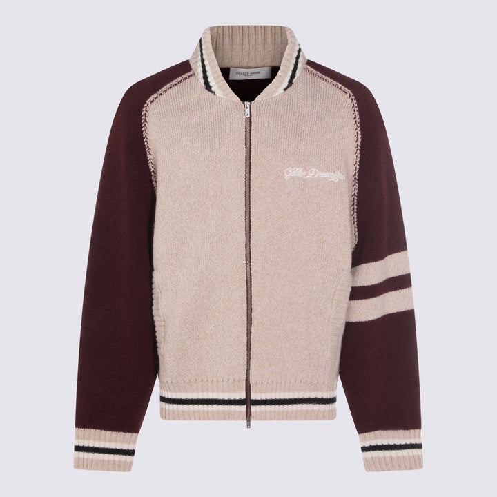 Golden Goose Jackets - BONE WHITE/PORT ROYALE | 59a319857fd23c899261633916e09f7c2fde761e