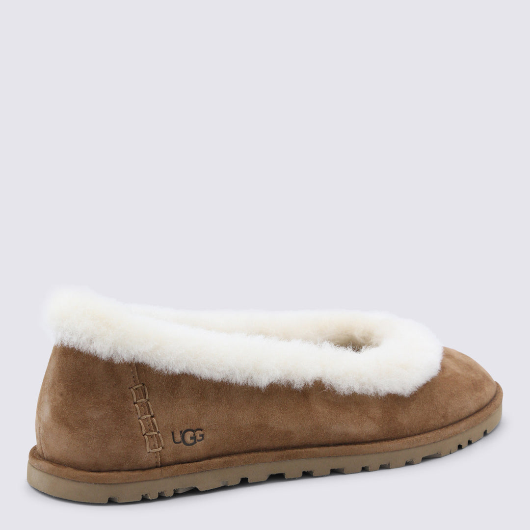 Ugg Flat shoes - Chestnut | 5e19b52a3d77047a484dd02b83e23ecc254427ad