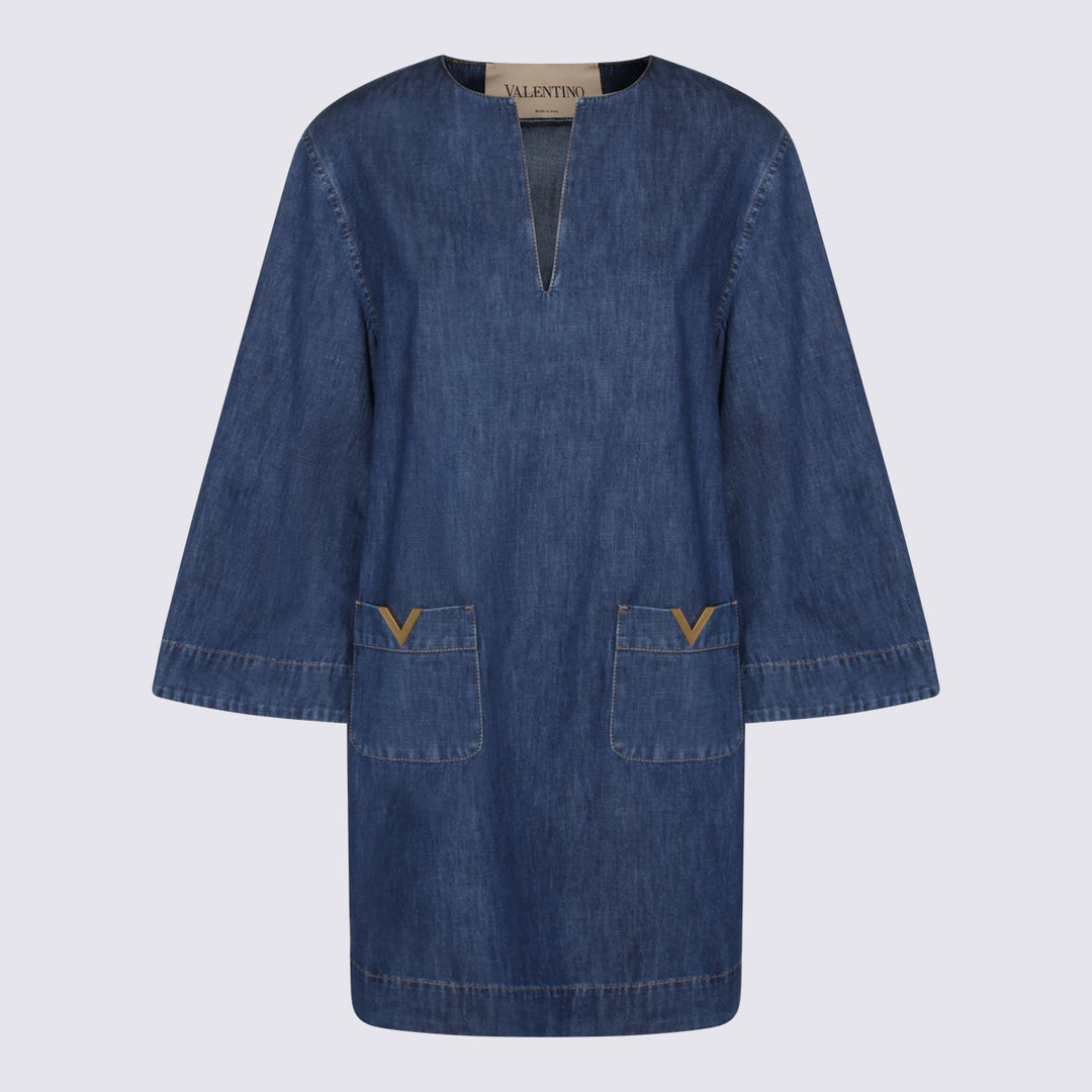 Valentino Dresses - MEDIUM BLUE | 98a17a8bbf0427d3bf04e9d3298eca493b6949b0