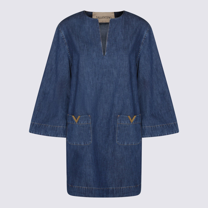 Valentino Dresses - MEDIUM BLUE | 98a17a8bbf0427d3bf04e9d3298eca493b6949b0