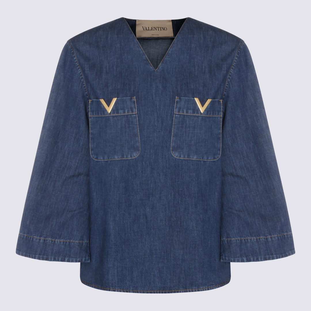 Valentino Top - MEDIUM BLUE | 620f298a875099c9d09b870a30a005e1834f6bee