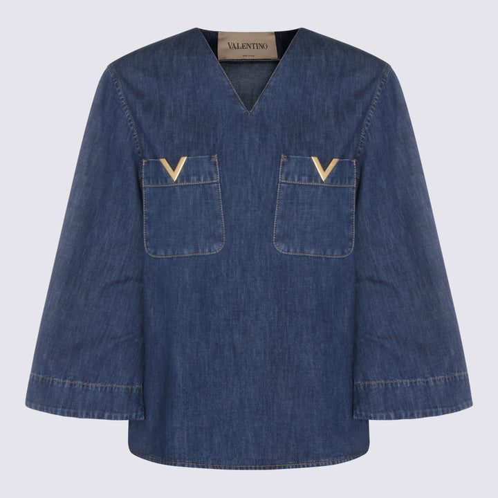Valentino Top - MEDIUM BLUE | 620f298a875099c9d09b870a30a005e1834f6bee