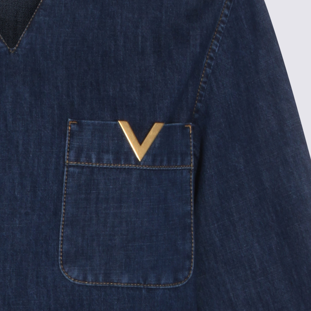 Valentino Top - MEDIUM BLUE | fffb36f8caeeee1bc0b9b80f8a59c63c692bab3b
