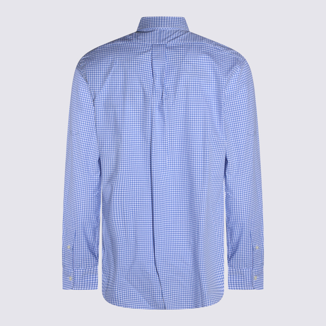 Polo Ralph Lauren Shirts - 2863 BLUE/WHITE CHECK | 2b84b95ec593b6e97b438c519ea4259498392513