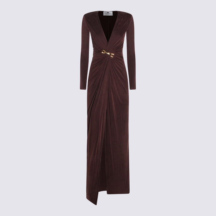 Elisabetta Franchi Dresses - Brown | 59c5f3c386862ae5f7b534e3061403be72748f3d