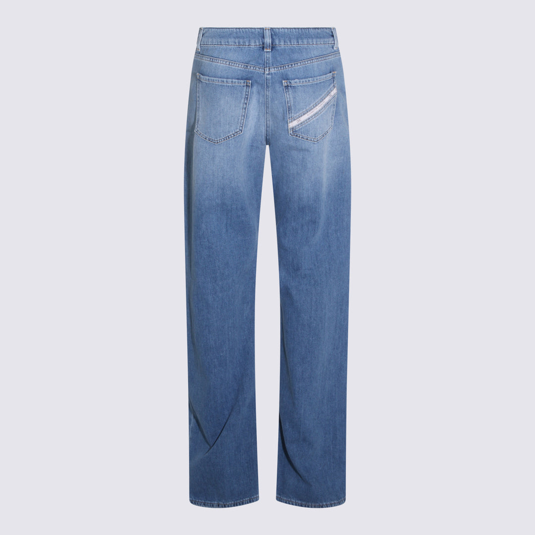 Elisabetta Franchi Jeans - Blu e verdi | 3194264b5ba302a31a34f612573dc272d59a4d89