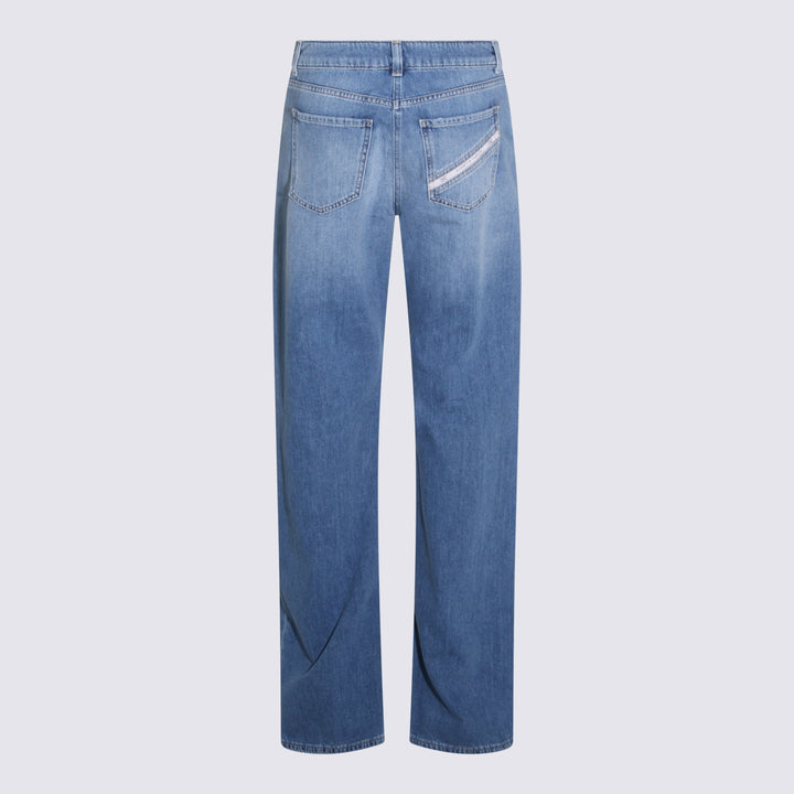 Elisabetta Franchi Jeans - Blu e verdi | 3194264b5ba302a31a34f612573dc272d59a4d89