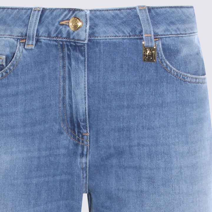 Elisabetta Franchi Jeans - Blu e verdi | e35d8d58c5a19da7053e45bb1dfdb0992983f66b
