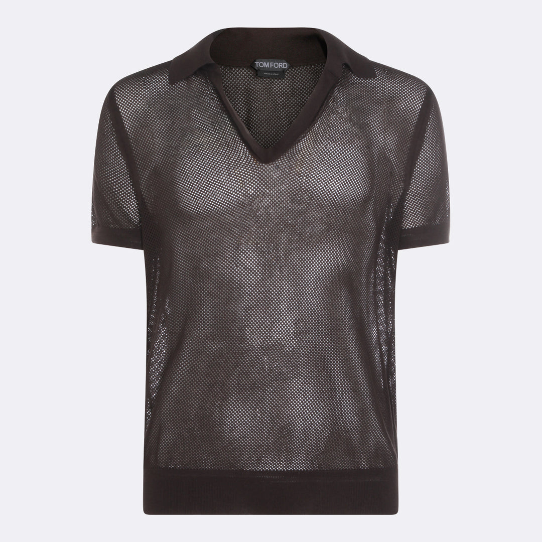 Tom Ford T-shirts and Polos - CHOCOLATE | 99790cab9ceb41e470bf6df03bbee40005e51b65