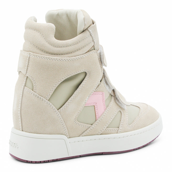 Isabel Marant Sneakers - BEIGE/BUBBLEGUM | 0862a0b473a9fa0e4079736116462c97d6286e26