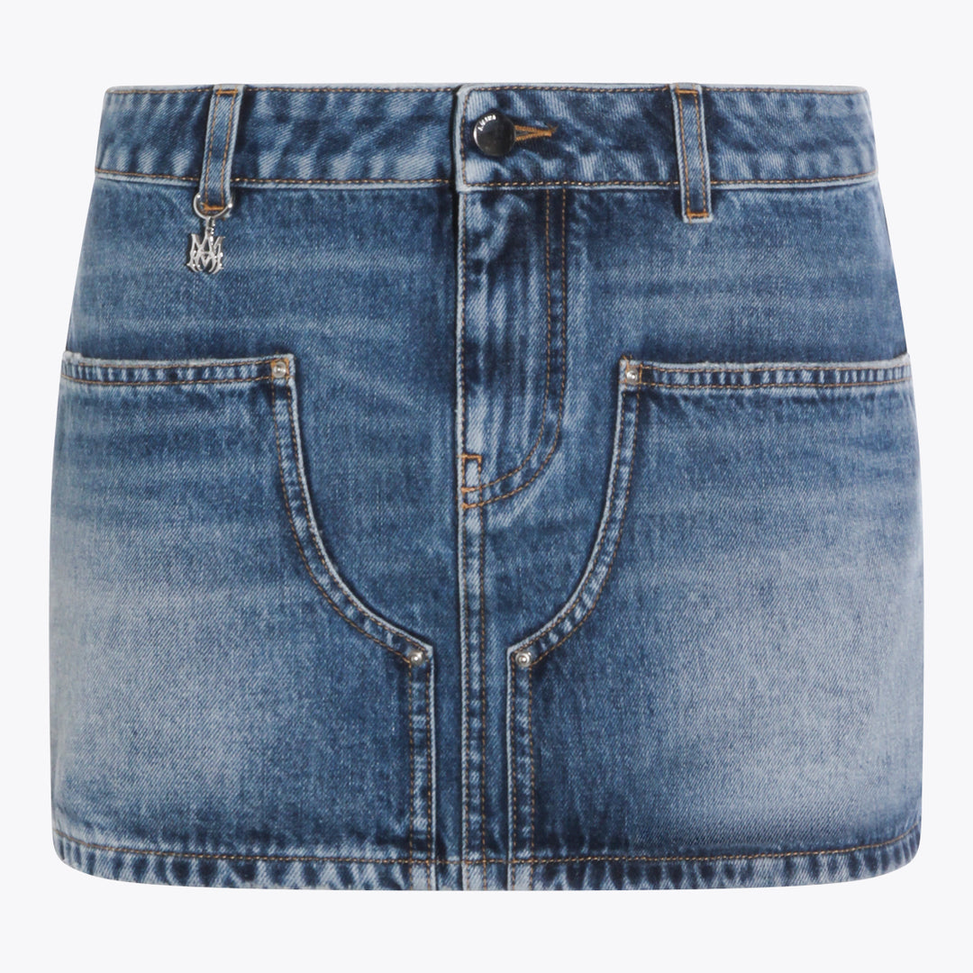 Amiri Skirts - Blu e verdi | 8d4c78be18f337837763fac3a2053950adc2512b