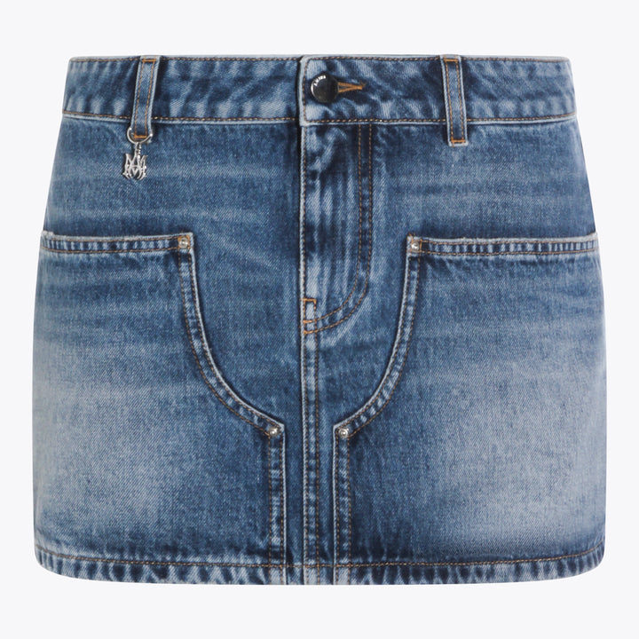 Amiri Skirts - Blu e verdi | 8d4c78be18f337837763fac3a2053950adc2512b