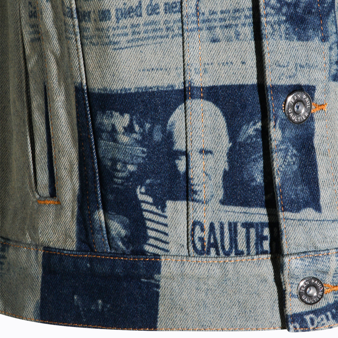 Jean Paul Gaultier Jackets - INDIGO/BEIGE | 893201fa885030fe1698c4fbd4e60fb73bb81a21