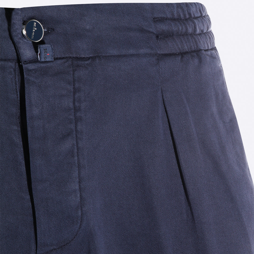 Kiton Trousers - LIGHT BLUE | 87ed0933a75c288e01b528e175b3050a4757fd2e
