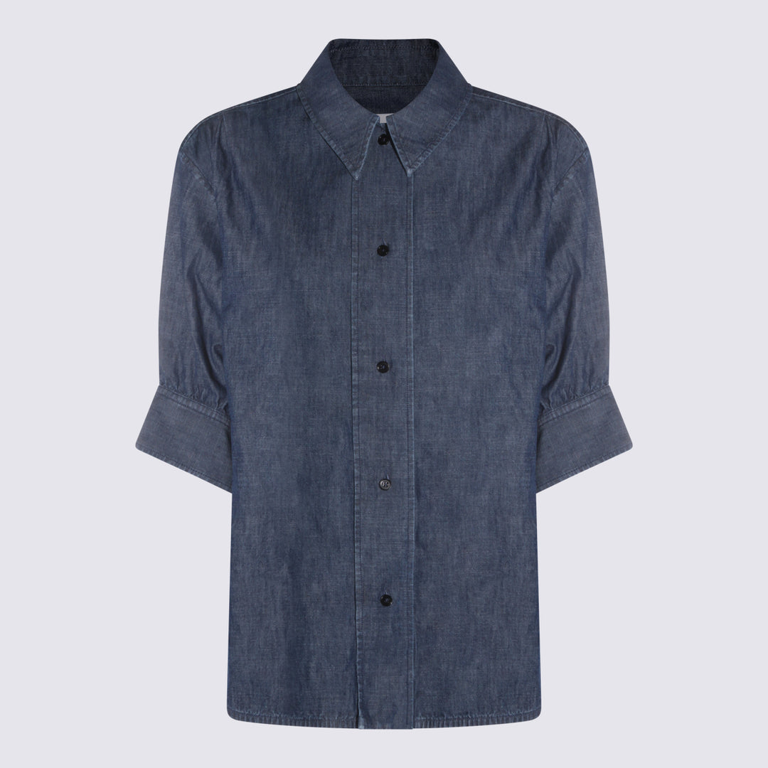 Jil Sander Shirts - Blu e verdi | 60ae5427e4ed0c4d52a548cb80227fac38297685
