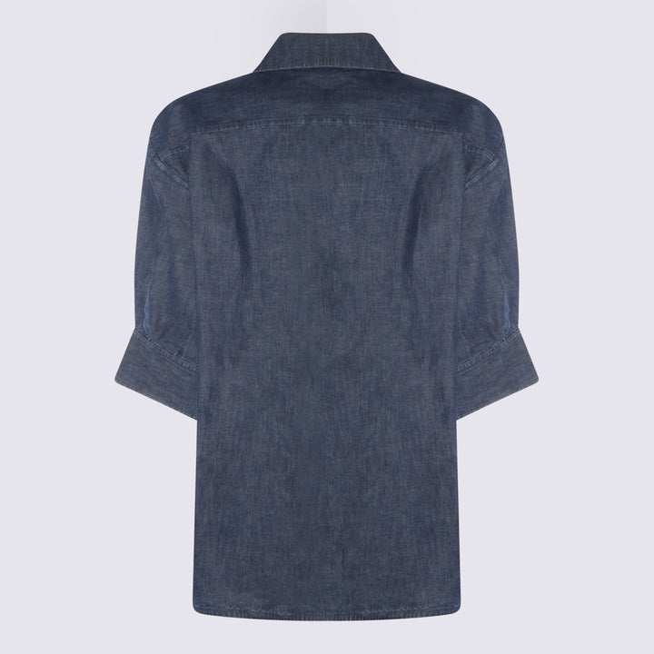 Jil Sander Shirts - Blu e verdi | be2037a9fa4707a93e746ccb66d844bcf30b56fb