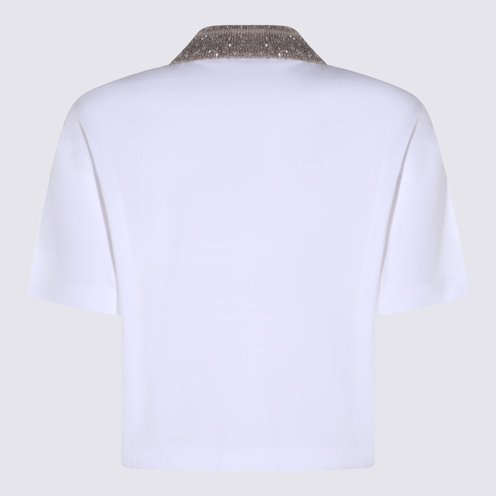 Brunello Cucinelli T-shirts and Polos - Light and natural | bf7353fd410cba11b420615129f8bc37a35396ac