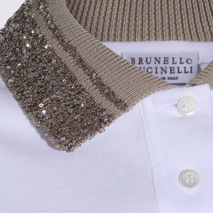 Brunello Cucinelli T-shirts and Polos - Light and natural | 1b260c5c47b8ba8f9d8692bbcc2aec0c0e80ad6e