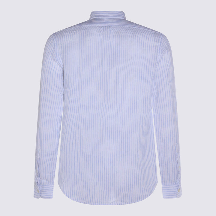 Polo Ralph Lauren Shirts - 7188A WHITE BLUE | cc995c0eee99978379e43f115b154068e0992007
