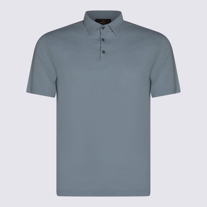 Zanone T-shirts and Polos - Blu e verdi | 939e0125acda846f5f5c8d3a775a591f0e4d6a72
