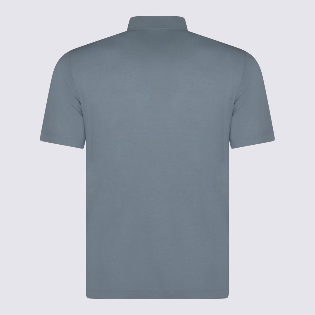 Zanone T-shirts and Polos - Blu e verdi | cc1a0ca29db66b0b66f3917a5c69835ec24abbb4