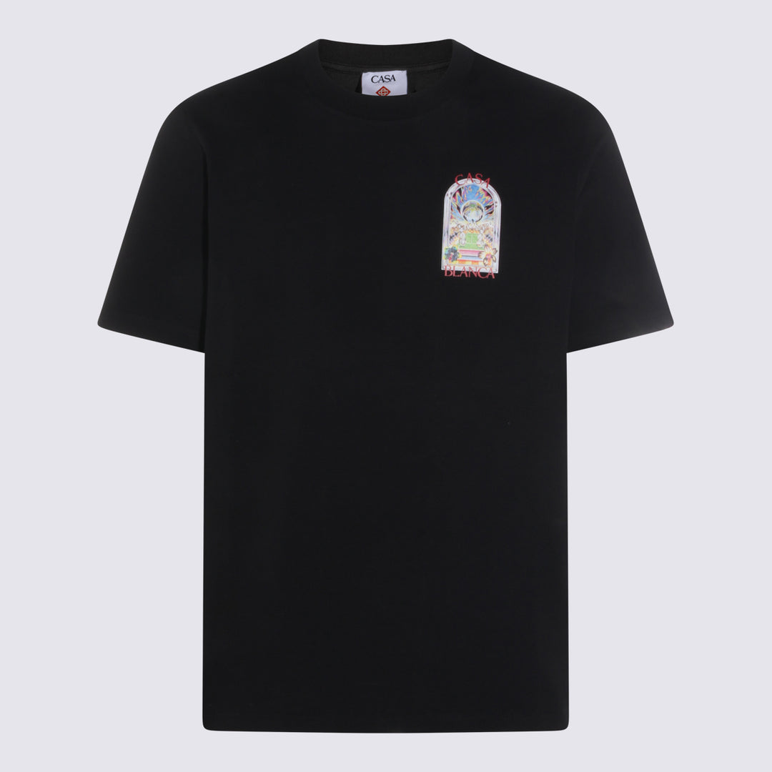 Casablanca T-shirts and Polos - Blacks and greys | 09fcf1e12f48209ade99ed5ed8a3abf894fc44f4