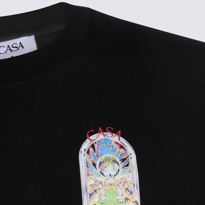 Casablanca T-shirts and Polos - Blacks and greys | 43df0e046214825970a6004e7a2cb051a074d9a8