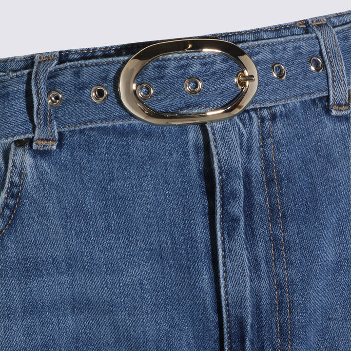 Twin-Set Jeans - Blue and green | 280e47846c5e0d45da280fef5f93ce1a863f8f9b